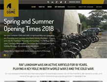 Tablet Screenshot of langhamdome.org